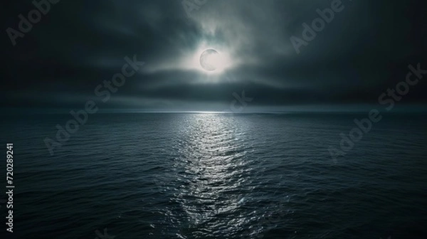Fototapeta Moonlight view