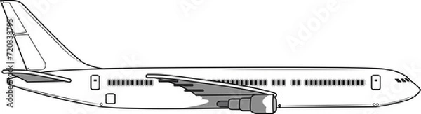 Obraz 飛行機（plane）