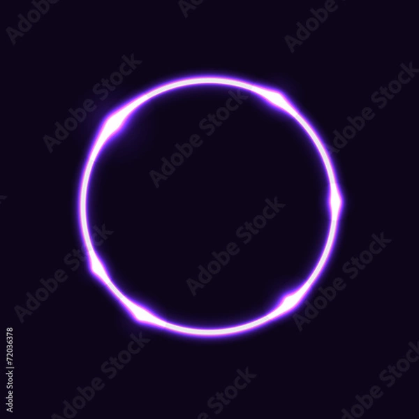 Fototapeta Violet circle effect  background