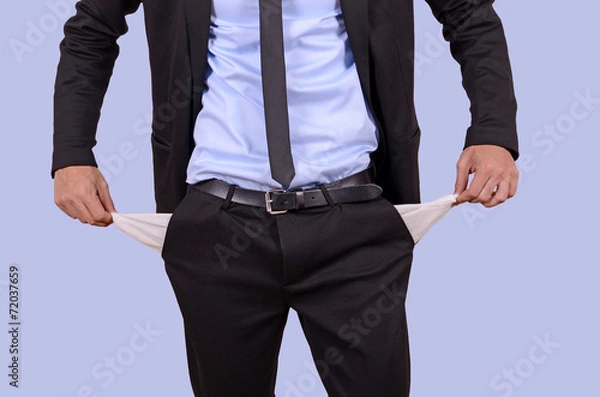 Obraz puste kieszenie