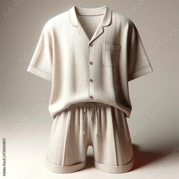 Obraz  pajama set mockup.
