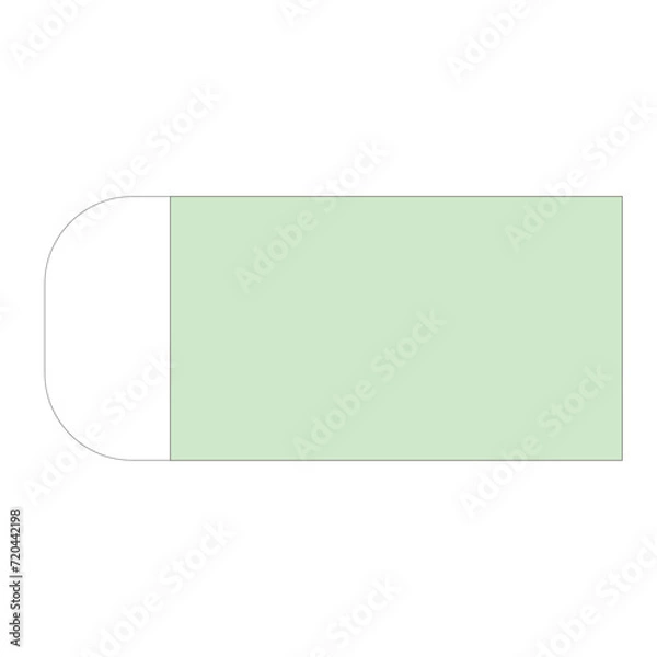 Obraz 消しゴムのイラスト