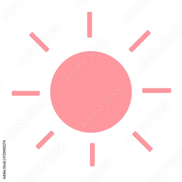 Obraz 太陽のイラスト