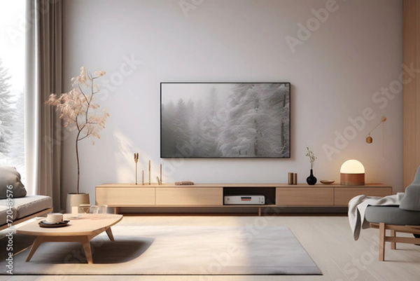 Fototapeta modern living room