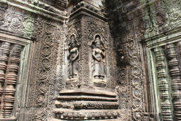 Obraz angkor wat pillar