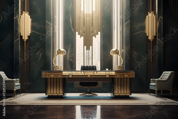 Obraz Luxury Home office