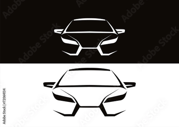 Obraz car automotive concept design vector