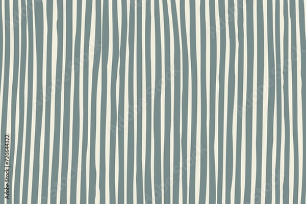 Obraz horizontal background of parallel vertical hand-drawn stripes in gray