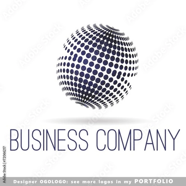 Fototapeta sphere, abstract, computer, concepts, circle