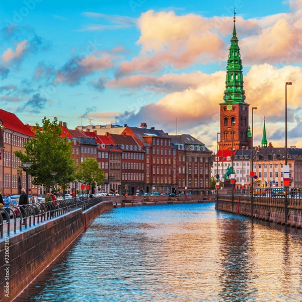 Fototapeta Kopenhaga, Dania