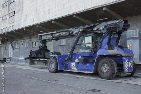 Fototapeta container lifter