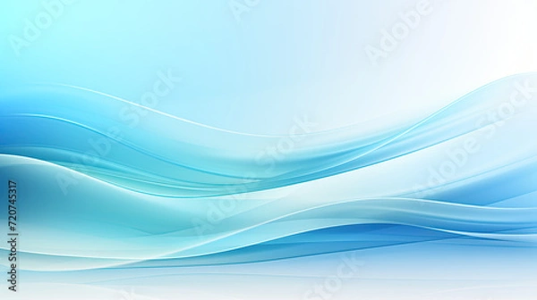 Obraz abstract blue wave background