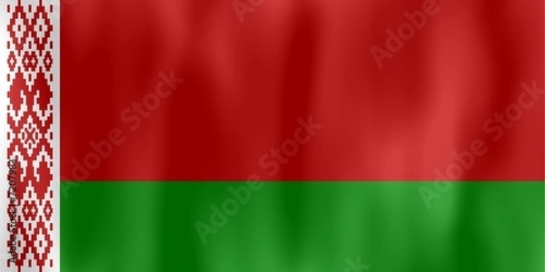 Obraz drapeau belarus bielorussie flag