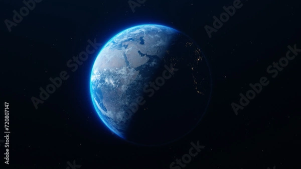 Fototapeta Planet Earth from outer space.