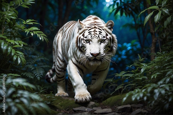 Obraz Tigre branco, felino