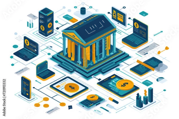 Fototapeta Third-Party Providers (TPPs): These are external entities, such as fintech companies, that leverage open banking