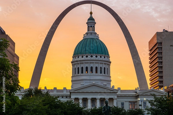 Obraz Old Courthouse in St. Louis