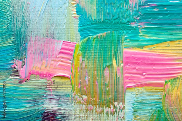 Fototapeta Abstract art background. Hand-painted background