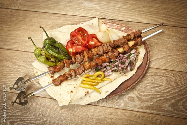 Obraz Turkish Sis Kebab