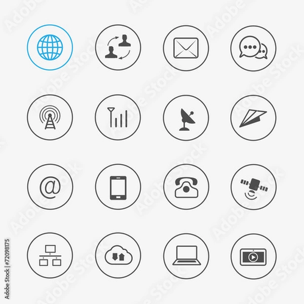 Obraz Communications ui icon