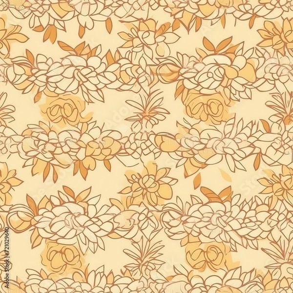 Fototapeta Abstract seamless pattern background. Modern stylish abstract texture. Abstract simple seamless pattern. Vintage seamless pattern. Light modern simple wallpaper. Trendy minimalist seamless pattern.