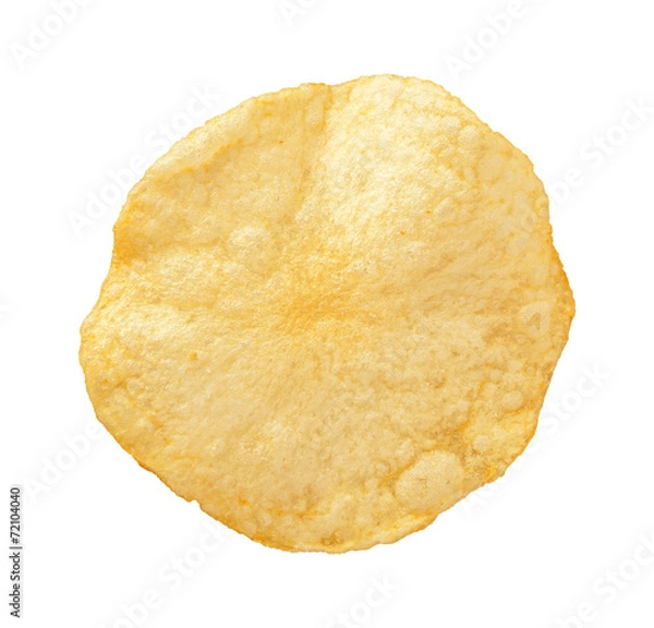 Fototapeta Potato Chip isolated