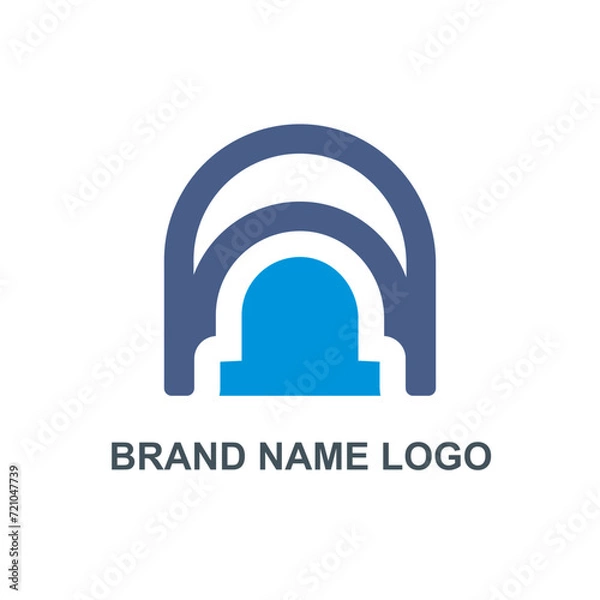 Obraz A logo letter design