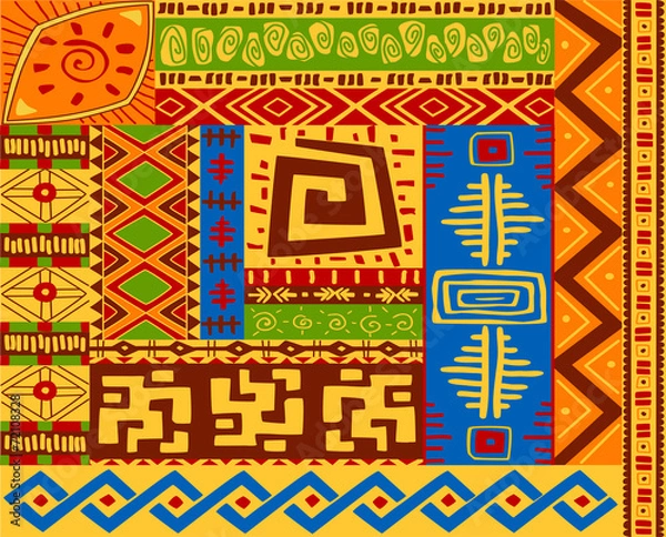 Obraz Ethnic patterns