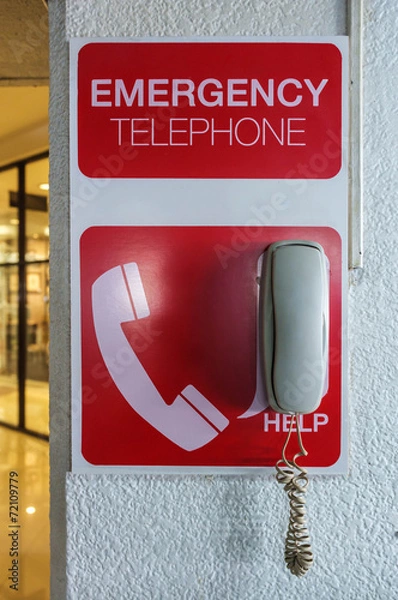 Obraz Emergency Telephone