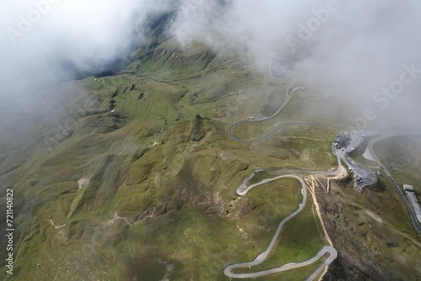 Obraz Grossglockner, Austria, mountain road, Großglockner