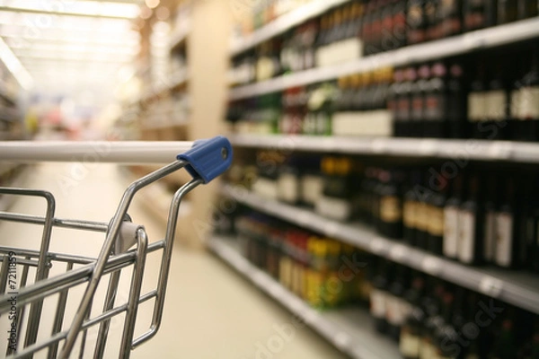 Obraz W supermarkecie 2