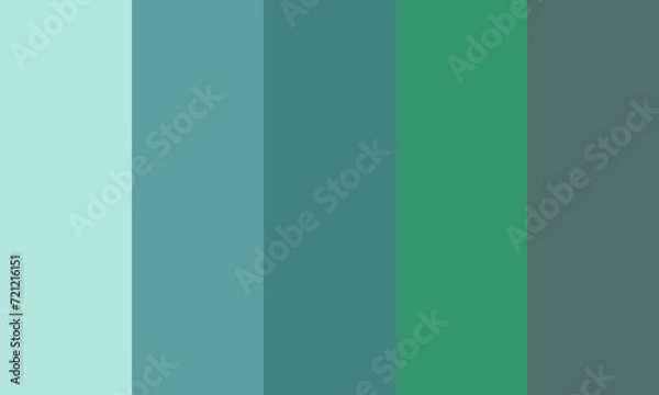 Fototapeta ghostly teals color palette. abstract green background with lines