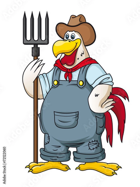 Obraz Farm rooster