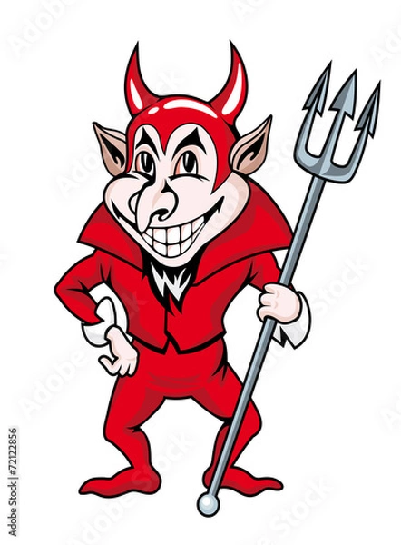 Obraz Red devil