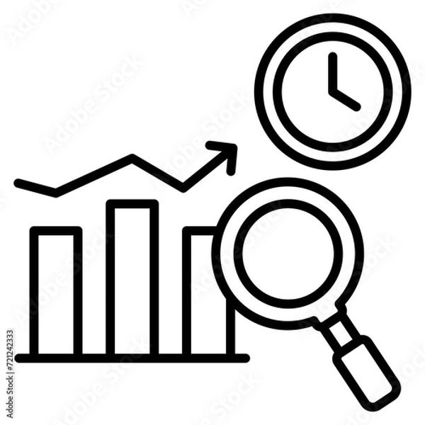Obraz Market Research  Icon Element For Design