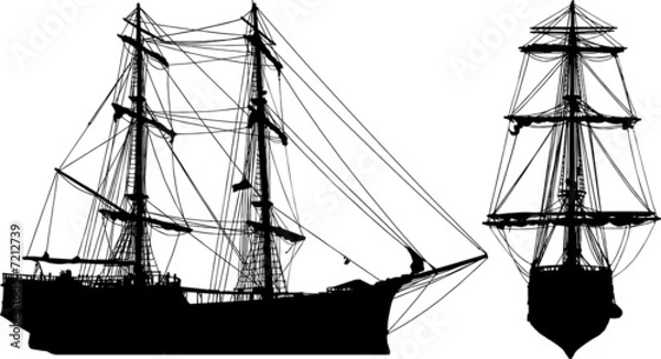Fototapeta Ship Shape