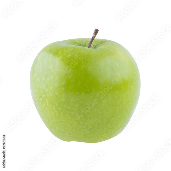 Fototapeta fresh apple fruit isolated on white background