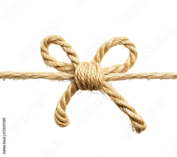 Fototapeta brown rope bow