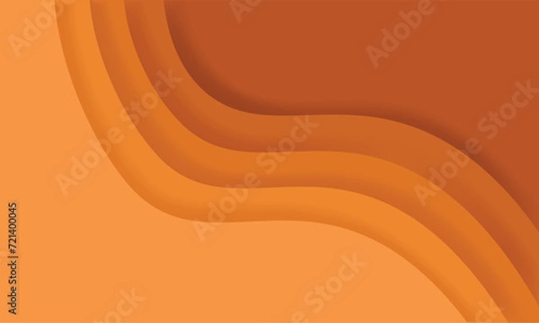 Fototapeta Brown and orange abstract background suitable for autumn or organic concepts, textures, or design projects requiring warm tones and simplicity.