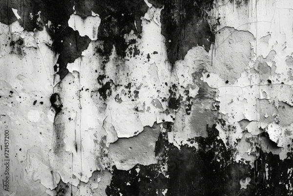 Fototapeta Black and White Grunge Texture