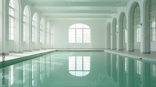 Fototapeta Liminal Space Pool