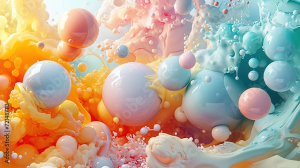 Obraz Abstract Sphere Background