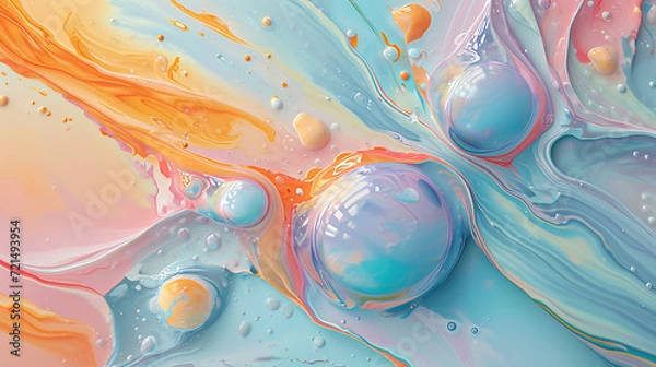 Obraz Pastel Color Background