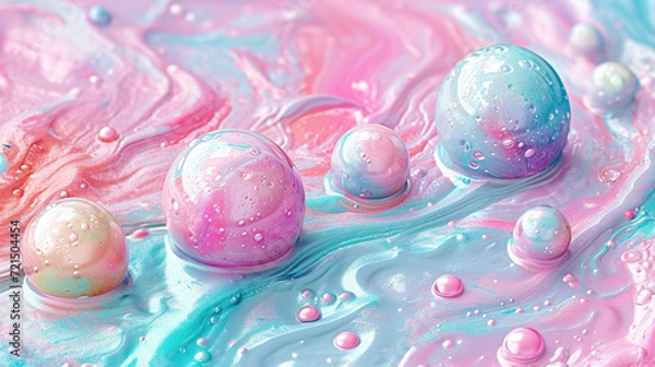 Obraz Abstract Spheres Background