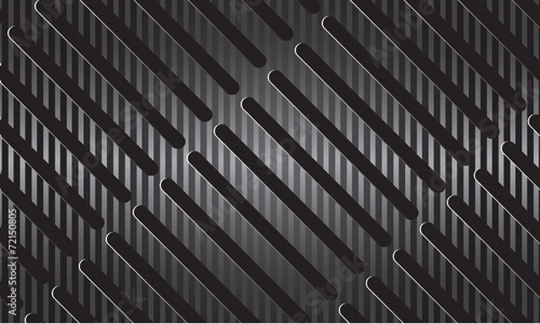 Fototapeta abstract metal background with stripes - vector
