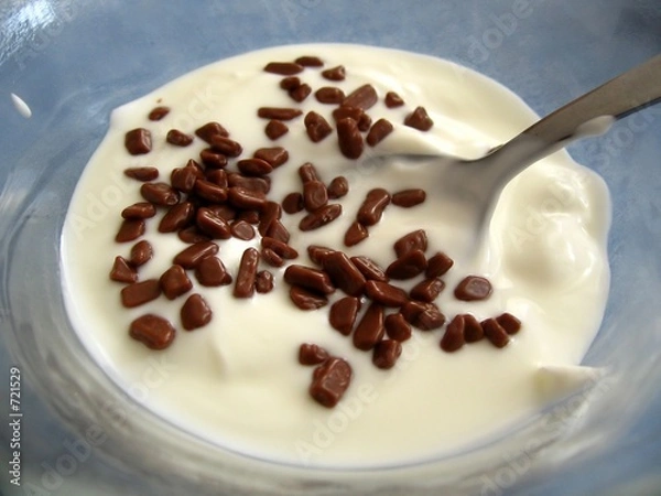 Obraz yogurt