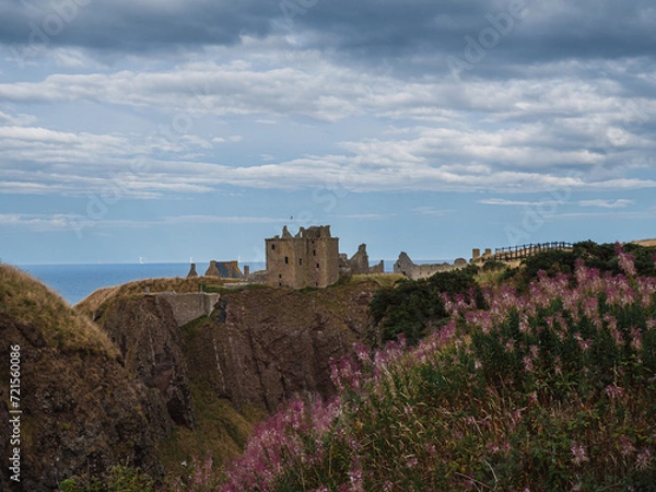 Obraz Dunnottar Castle in Aberdeenshire, Scottland