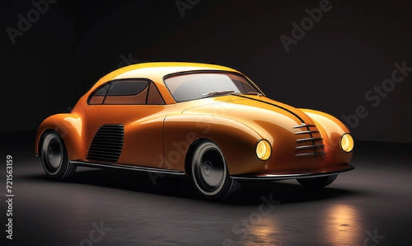 Fototapeta CLASSIC FUTURISTIC CARS