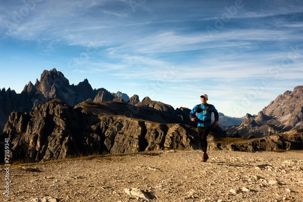 Obraz Mountain Running