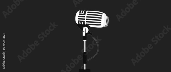 Fototapeta Revolutionize Your Sound: Elevate Podcasting with Flawless Microphone Techniques!